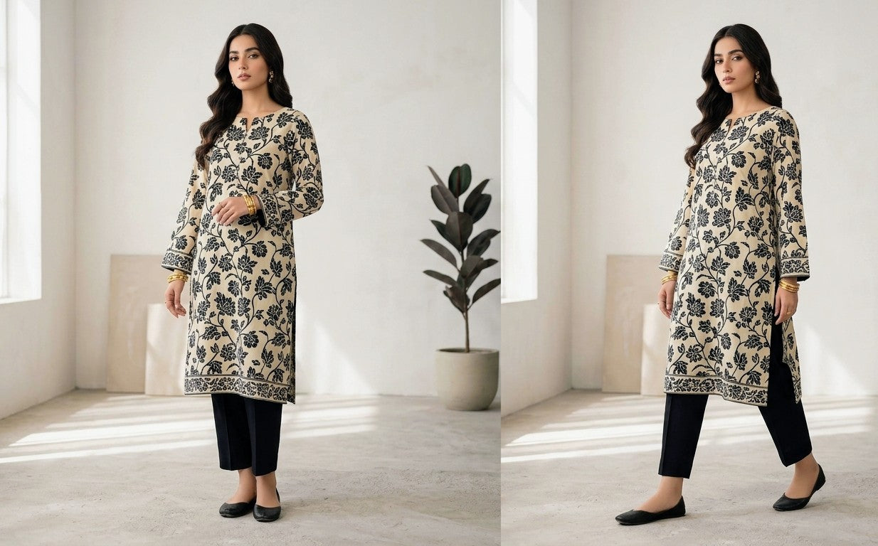 2-Piece Unstitched Lawn Suit